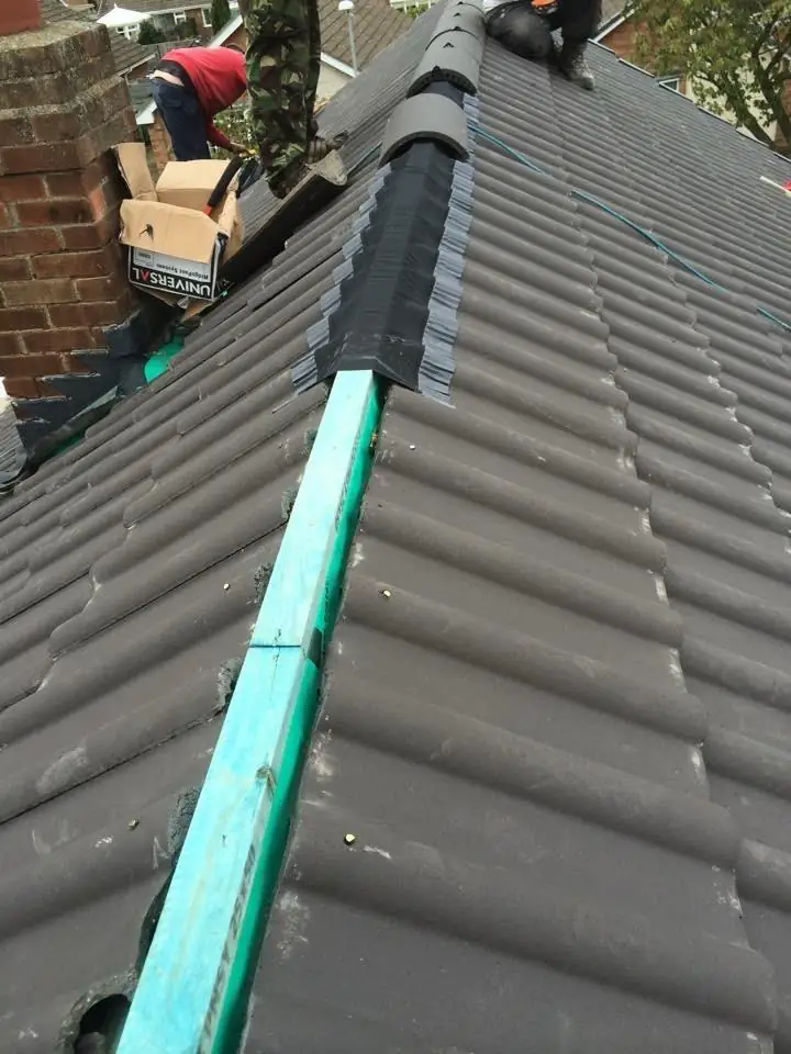 Dry ridge and dry verge work in progress